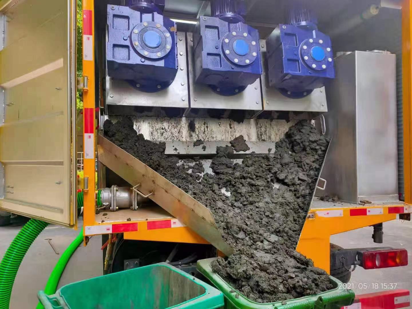 垫江化粪池清掏城市维护站-泥浆净化干湿分离处理